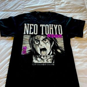 NEW NEO TOYKYO black 100% cotton T-shirt size medium unisex